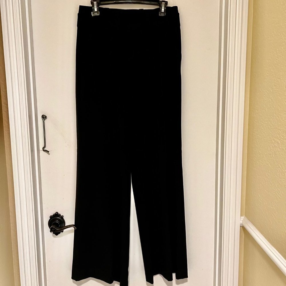 Apt 9 Wide Leg Trouser with Wide Tie Belt Size 8